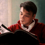 Christian, olieverf op linnen, 70x70cm, 2003