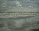spiegelingen, olieverf op linnen, 80x100cm, 2014